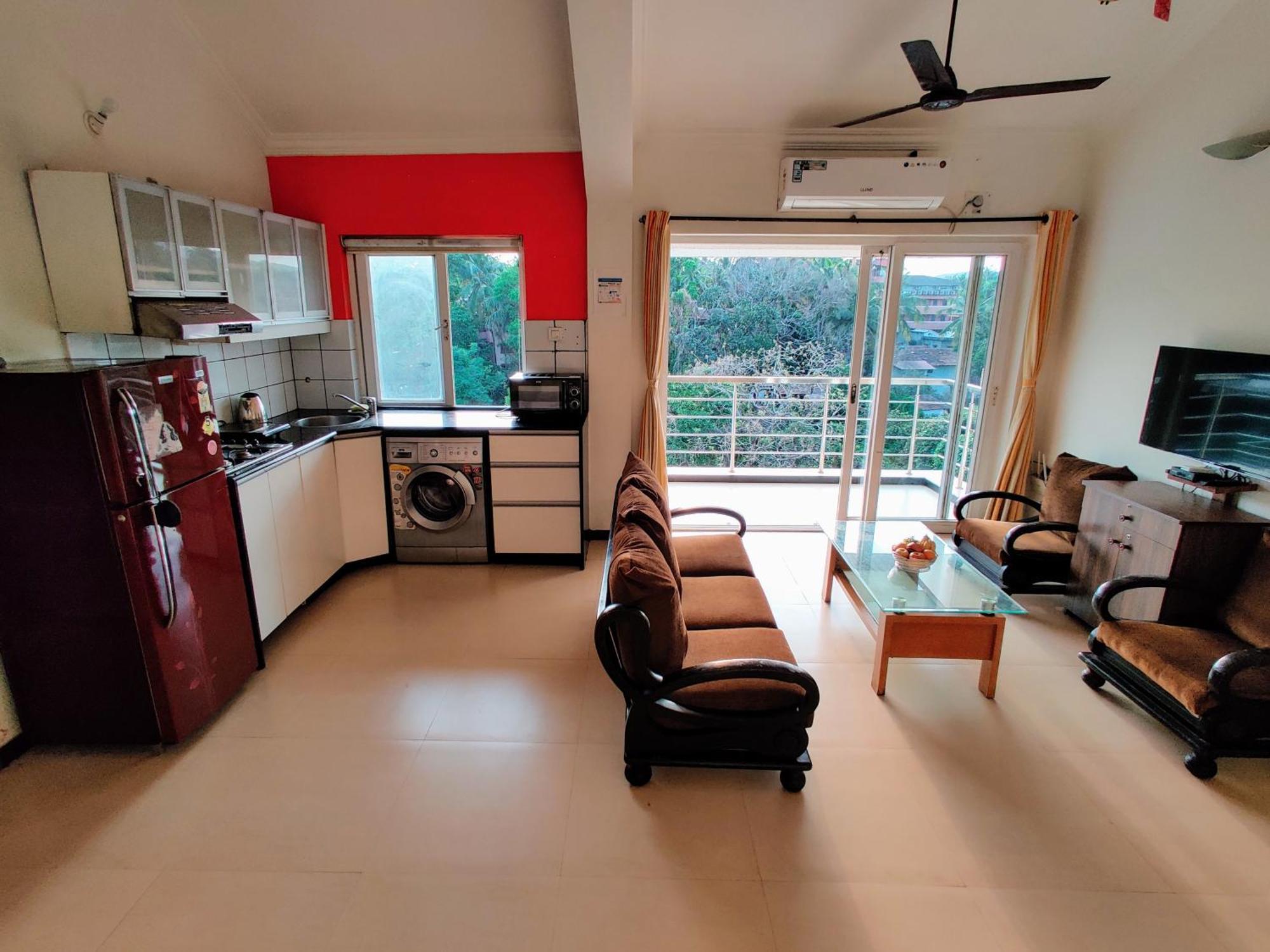 Ivy Retreat- Serviced Apartments Baga Exterior foto